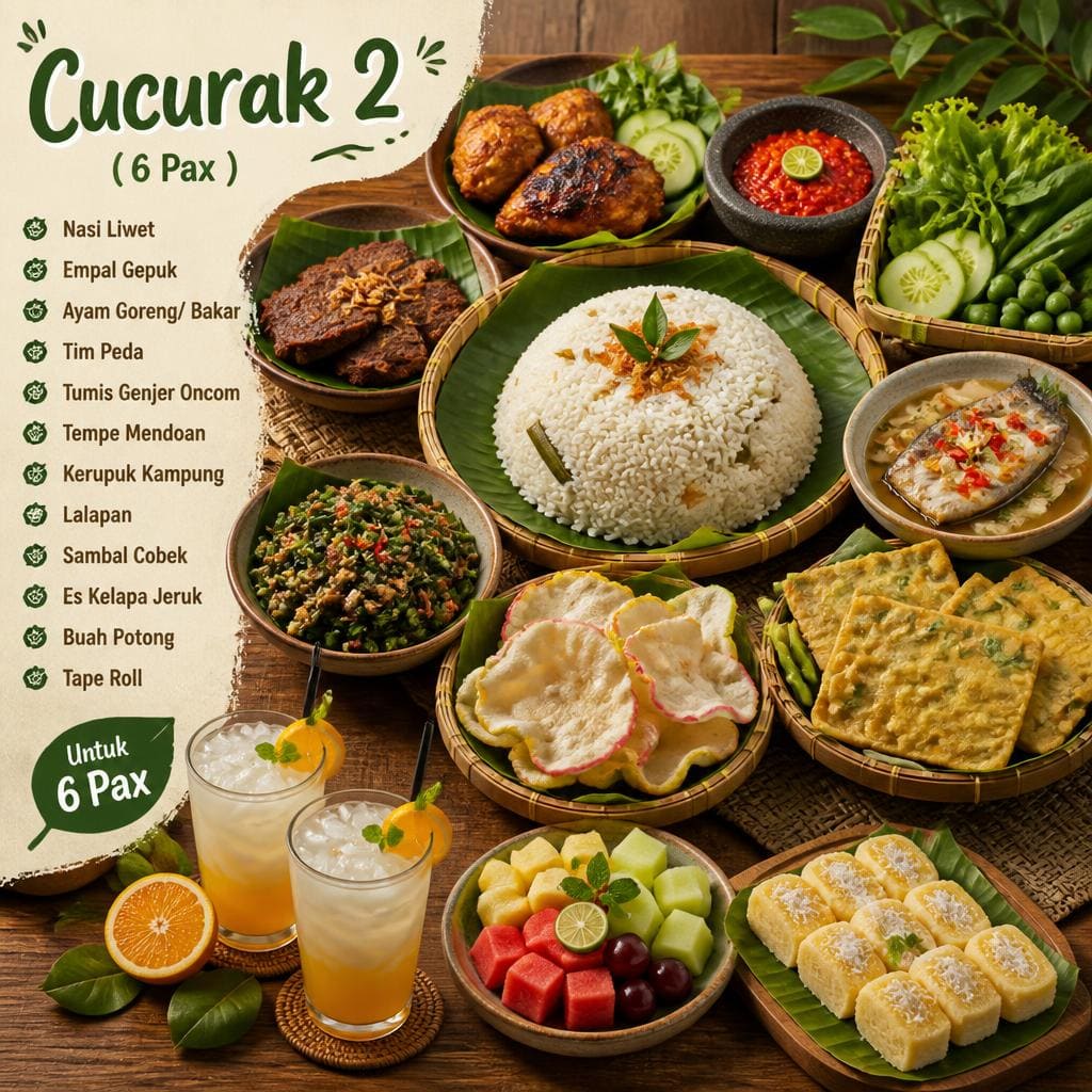 Cucurak 2 untuk 6 Pax di RM Bumi Aki